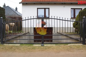 przęsło ogrodzeniowe 28h1